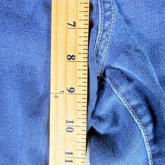 Calvin Klein Vtg Womens Jeans Slim Straight Leg Low Rise Urban Cool Size 12 - Picture 6 of 8